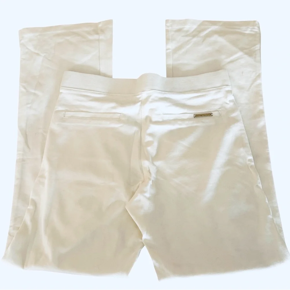 IMAN Global Chic Pants Lot 2 NWT Women’s Small Short Stretch Navy White QVC - Picture 10 of 12